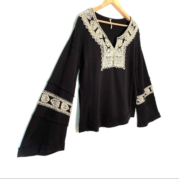 Free People | Santa Maria Embroidered Sweatshirt - Picture 4 of 11